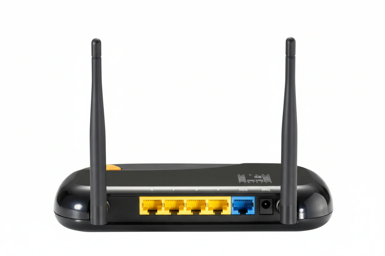 LevelOne WGR-6013 Wi-Fi 4 Wireless Router, Gigabit Ethernet, Black - Image 3