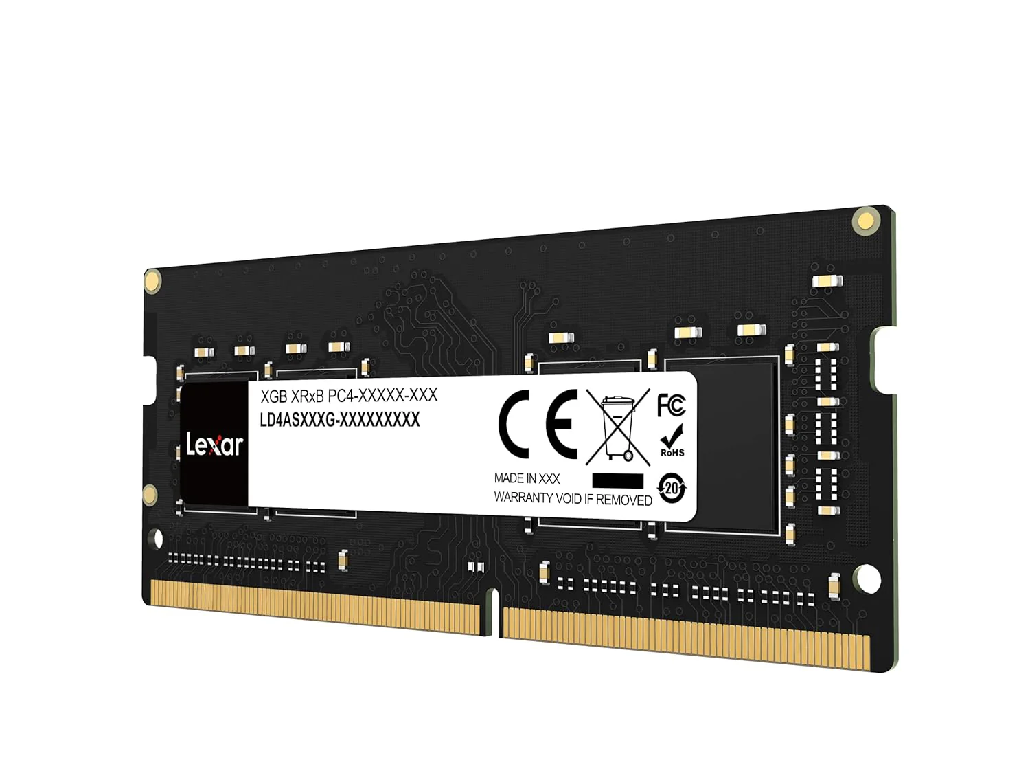 Lexar 16GB DDR4 3200MHz SO-DIMM Laptop Memory Module, CL22, 1.2V - Image 2