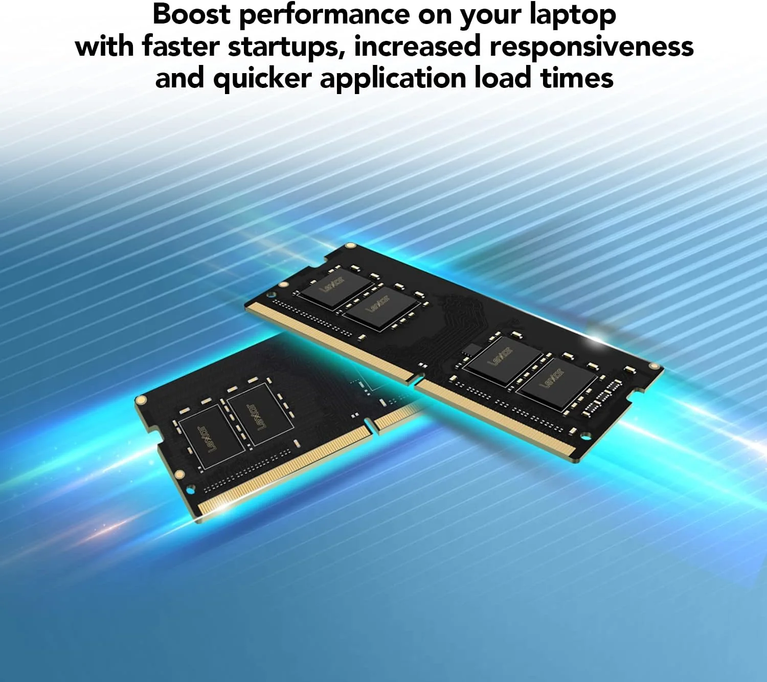 Lexar 8GB DDR4 3200MHz SO-DIMM Laptop Memory Module, CL22, 1.2V, 260-Pin - Image 2