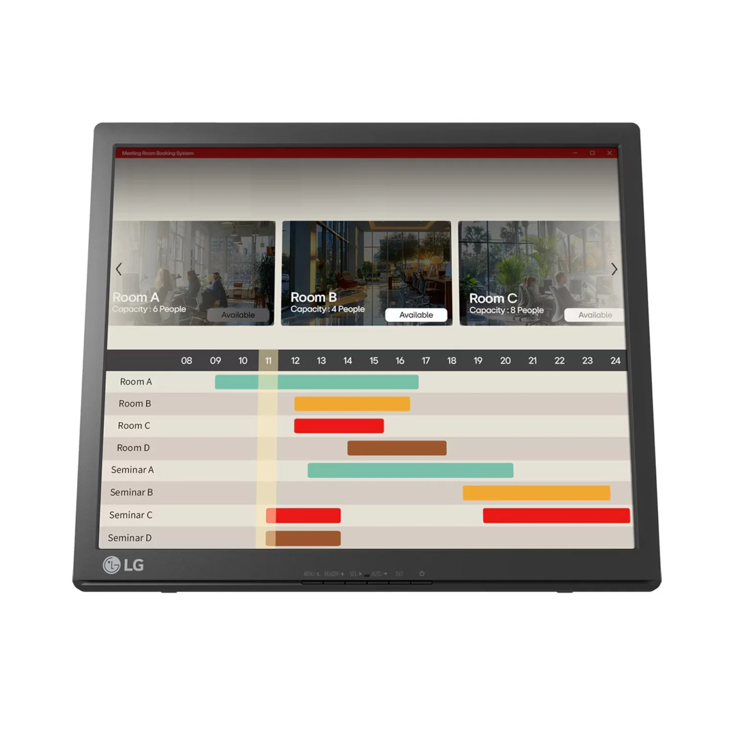 LG 17" SXGA Single Touch Monitor - Image 6