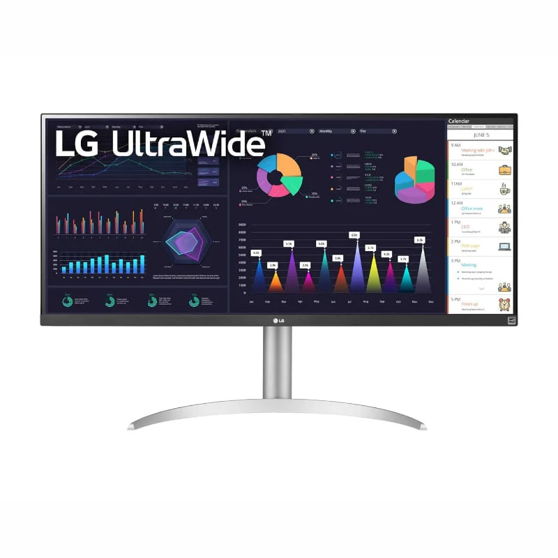 LG 34" IPS Panel Ultra-wide Monitor - 75Hz - Image 7