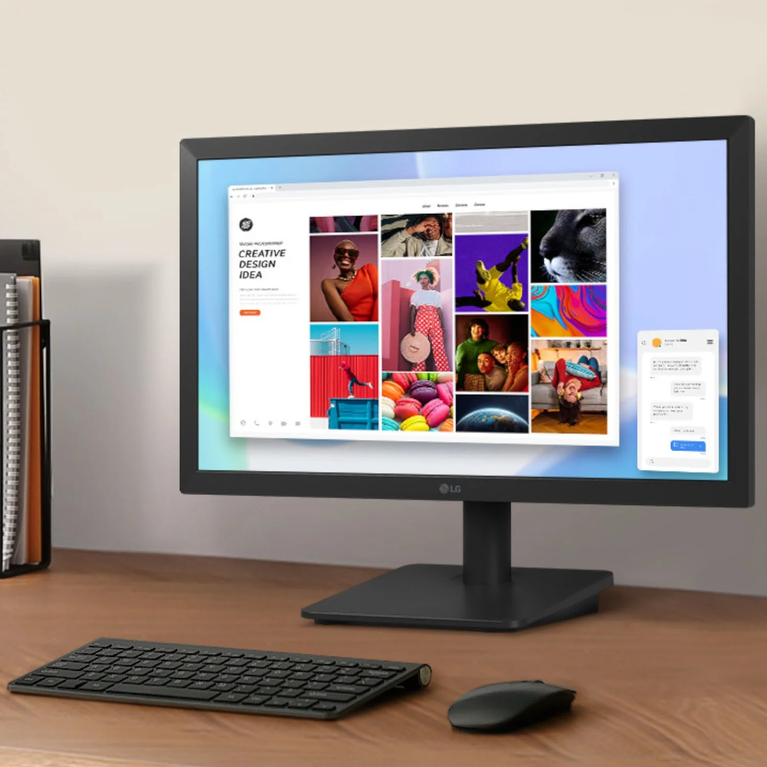 LG Essential 20" WSXGA TN Monitor 75Hz - Image 6