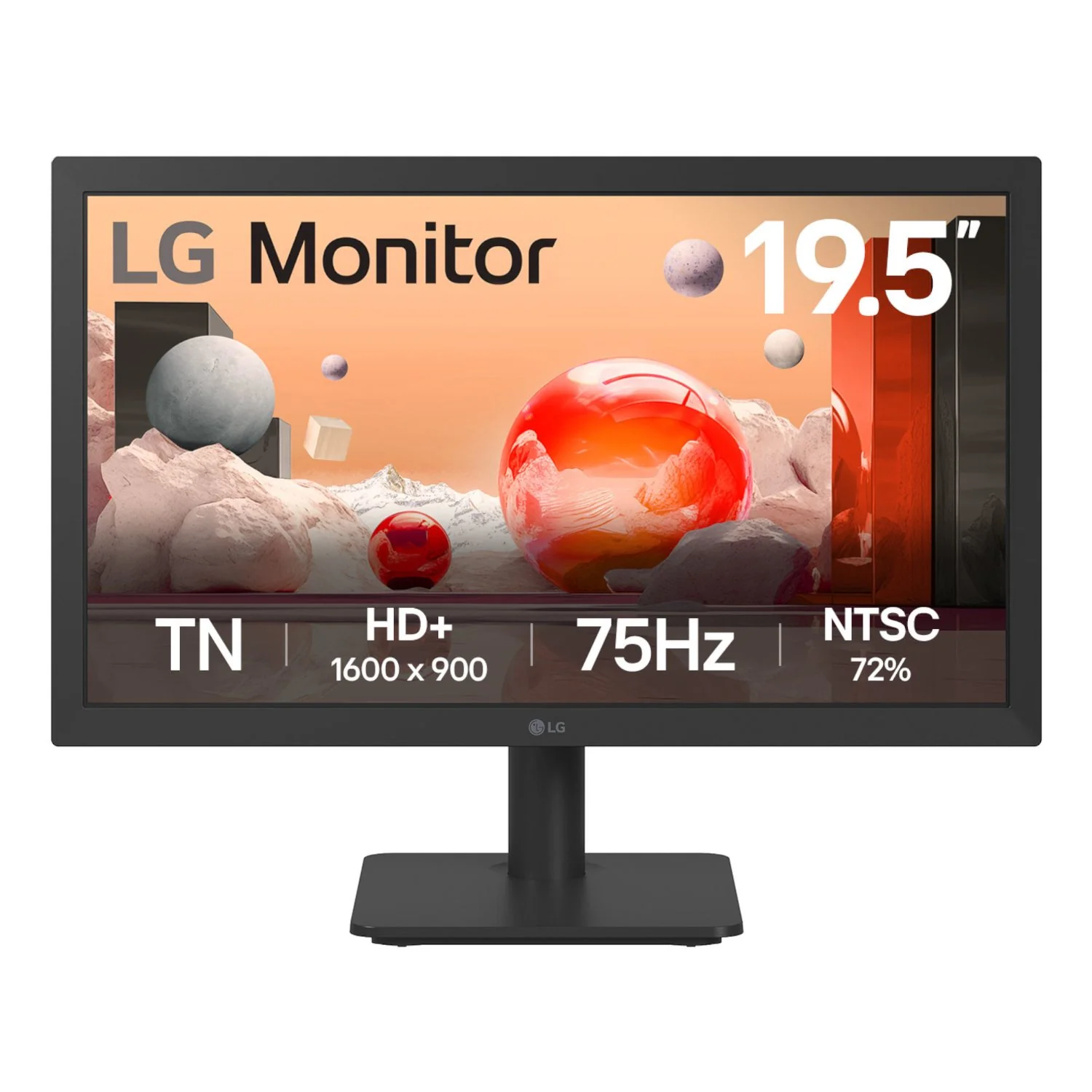 LG Essential 20" WSXGA TN Monitor 75Hz - Image 7
