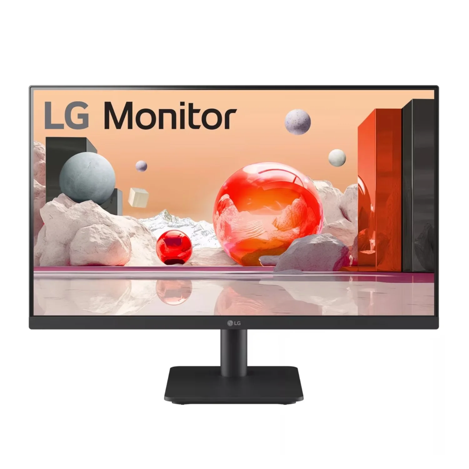 LG Essential 24'' FHD IPS Monitor 100Hz; 1920x1080 IPS;  Super Resolution+; 2x HDMI Ports; Tilt Functionality - Image 5