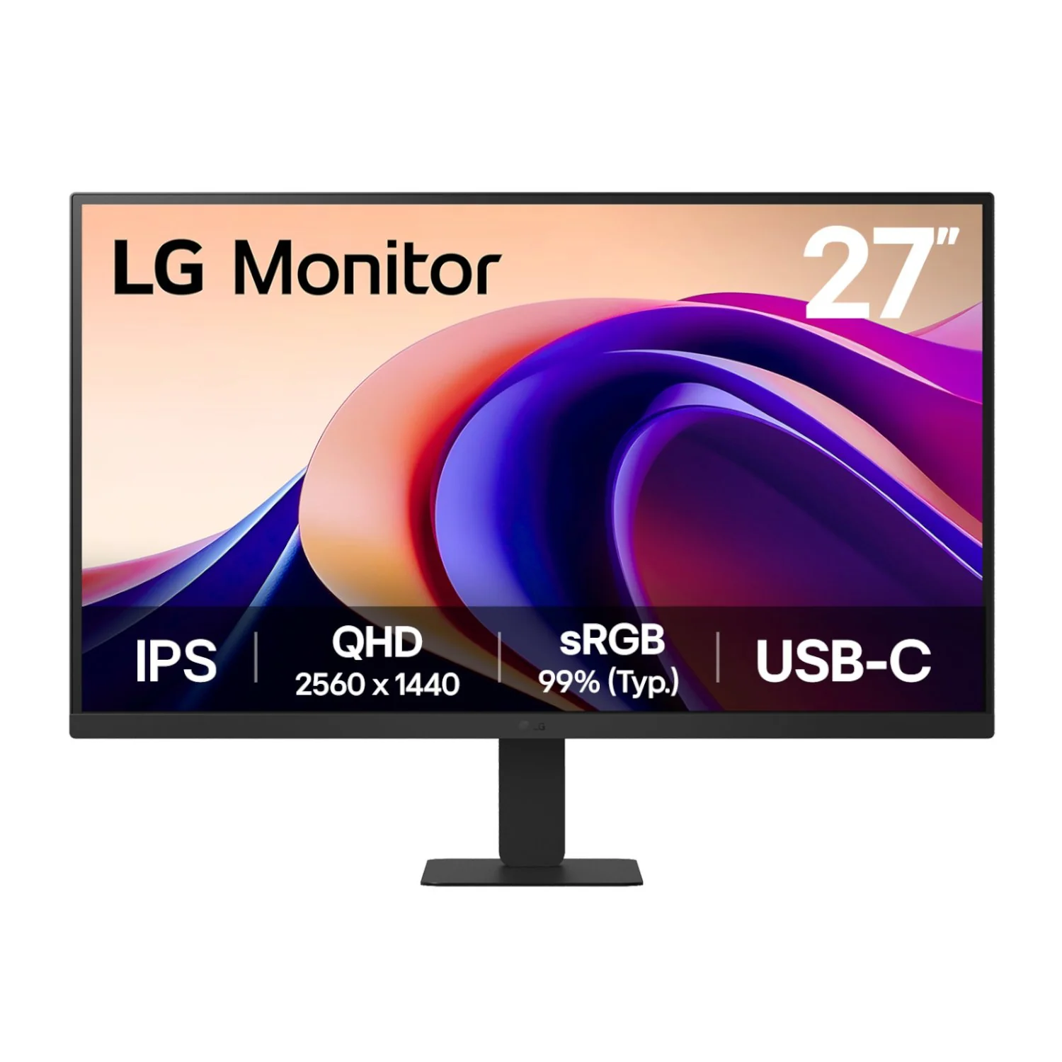 LG UltraFine 27" QHD IPS Monitor 100Hz with USB-C - Image 6