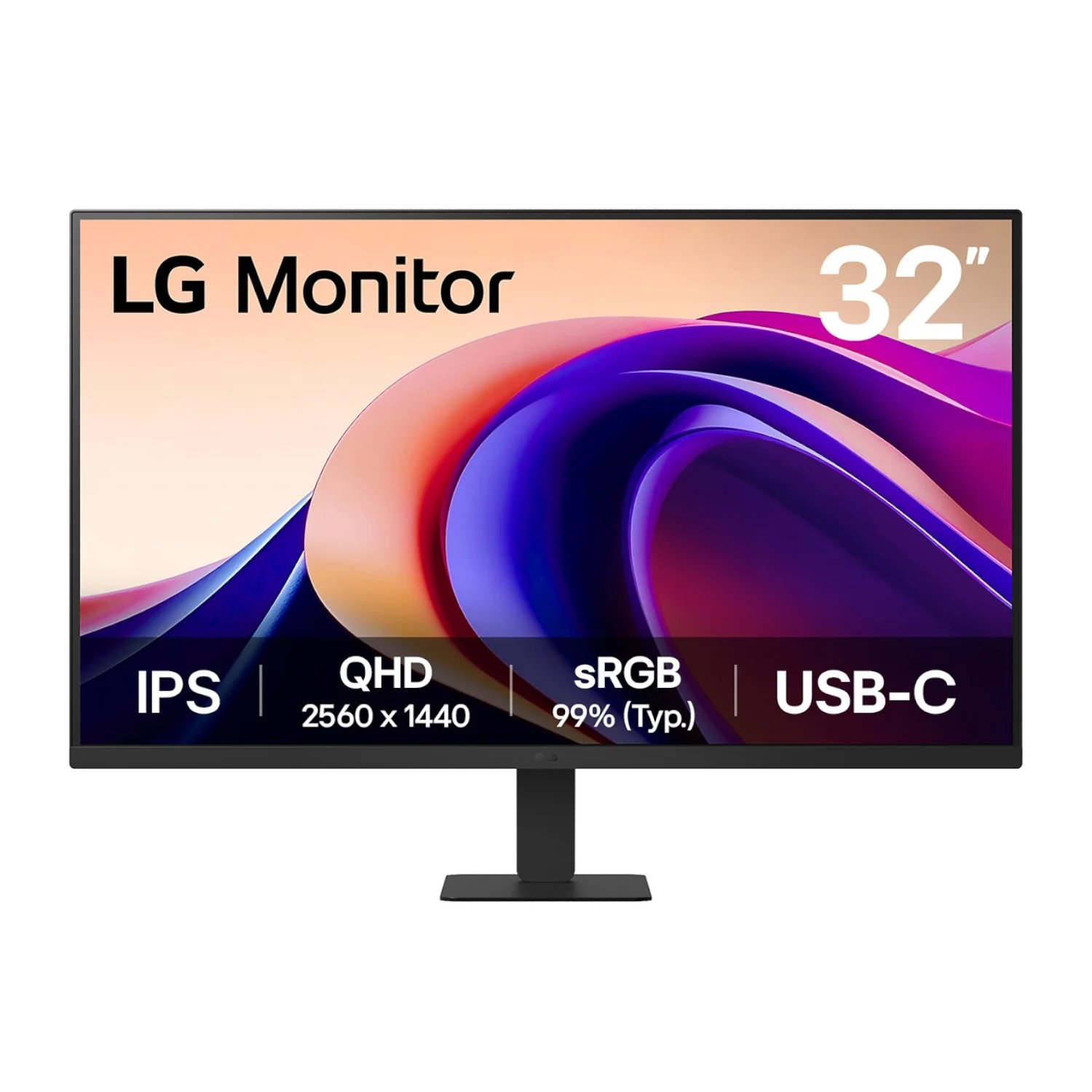 LG UltraFine 32" QHD IPS Monitor 100Hz with USB-C - Image 6