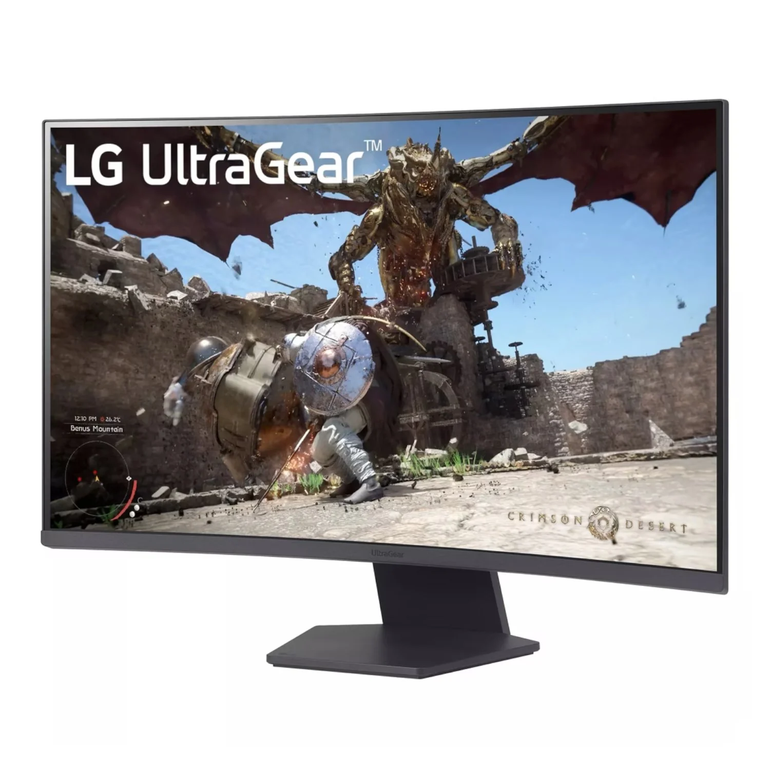 LG UltraGear 32'' QHD VA Curved Gaming 180Hz 1ms; 2560x1440 VAl; AMD FreeSync; 2x HDMI; 1x Display Port; Tilt - Image 2
