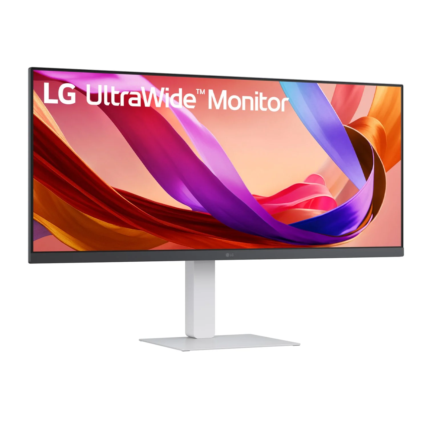 LG UltraWide 34" FHD IPS White Monitor 100Hz USB-C incl Speaker - Image 2