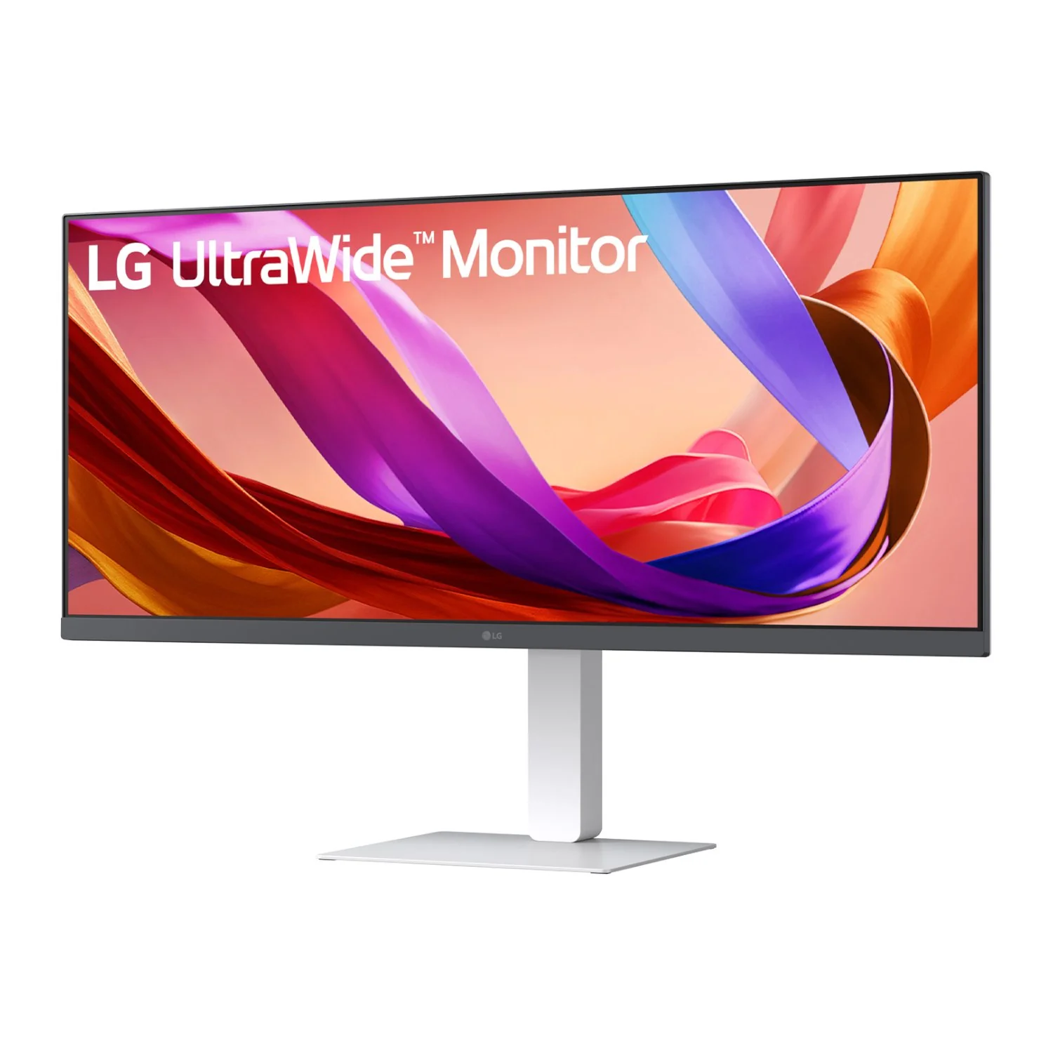 LG UltraWide 34" FHD IPS White Monitor 100Hz USB-C incl Speaker - Image 5