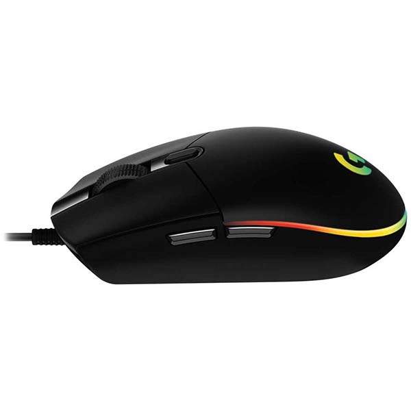 LOGITECH MOUSE WIRED G102 LIGHTSYNC BLAC - Image 3