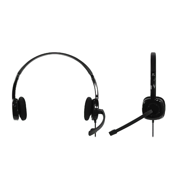 981-000589 - LOGITECH WIRED HEADSET H151 ANALOGUE BLACK 2 YEAR CARRY IN WARRANTY - Image 2