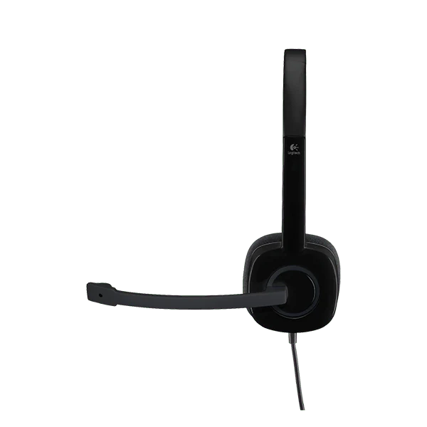981-000589 - LOGITECH WIRED HEADSET H151 ANALOGUE BLACK 2 YEAR CARRY IN WARRANTY - Image 3