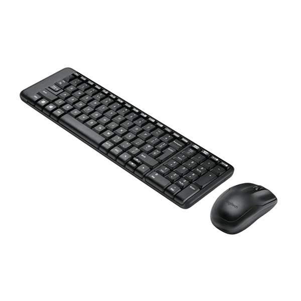 920-003161 - LOGI MK220 Wireless Keyboard and Mouse Combo USB receiver minimalist design - Image 2
