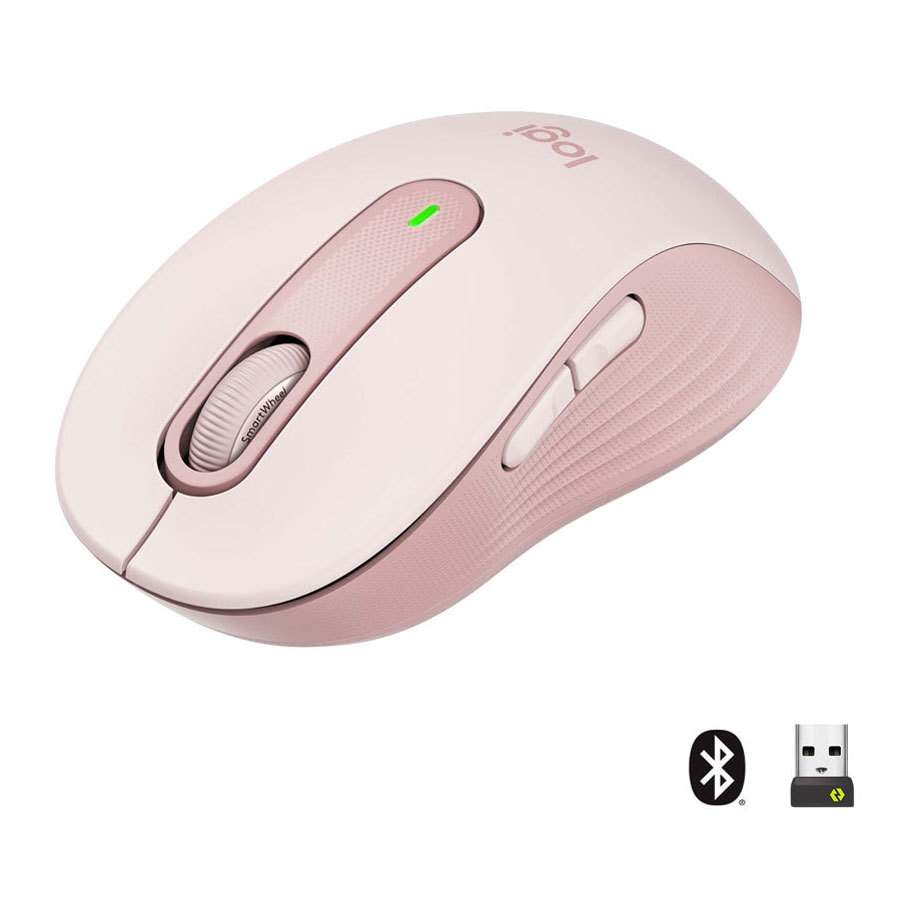 910-006254 - LOGI M650 Signature Wireless Mouse - ROSE - BT - Image 2