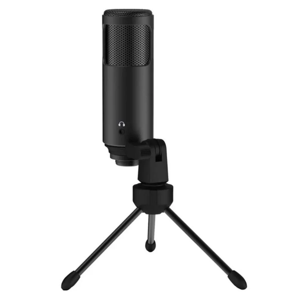 Lorgar Voicer 521 USB Condenser Gaming Microphone (Black) with Tripod Stand – LRG‑CMT521 - Image 5