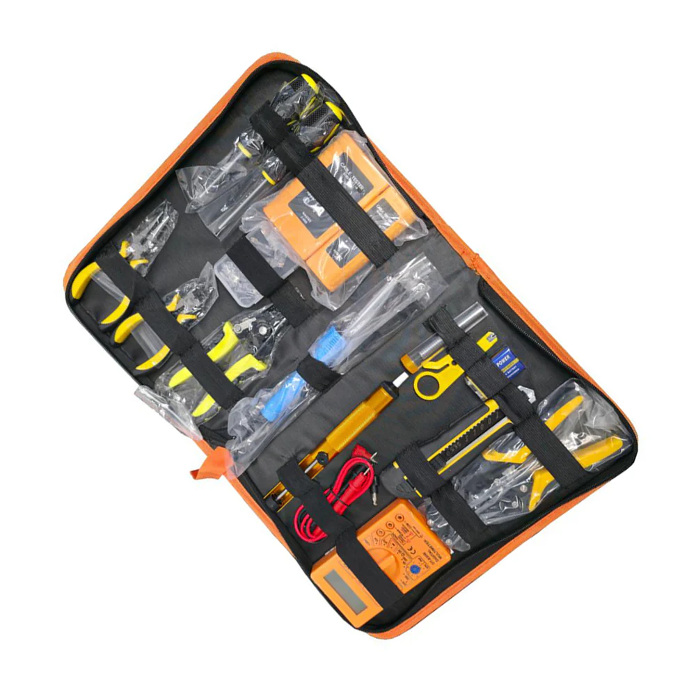 M-Link 16 Piece All-in-One Network Toolkit with Crimping, Tester & Soldering Kit - Image 3