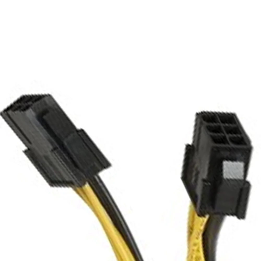 M-Link 6-Pin to Dual 8-Pin (6+2) PCIe Power Adapter Cable – 20cm - Image 5