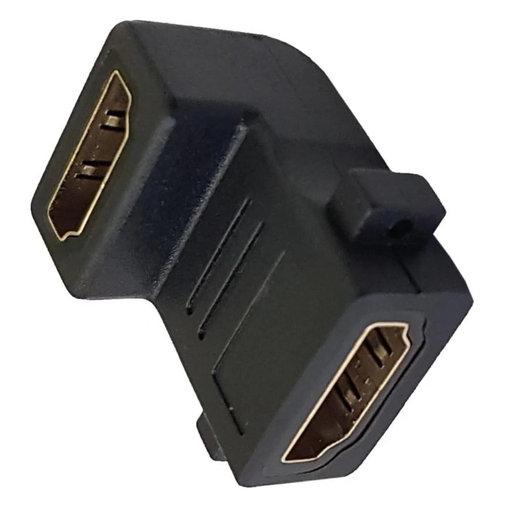 M-Link HDMI Female-to-Female 90° Right-Angle Adapter – HDTV & HDMI Devices - Image 2