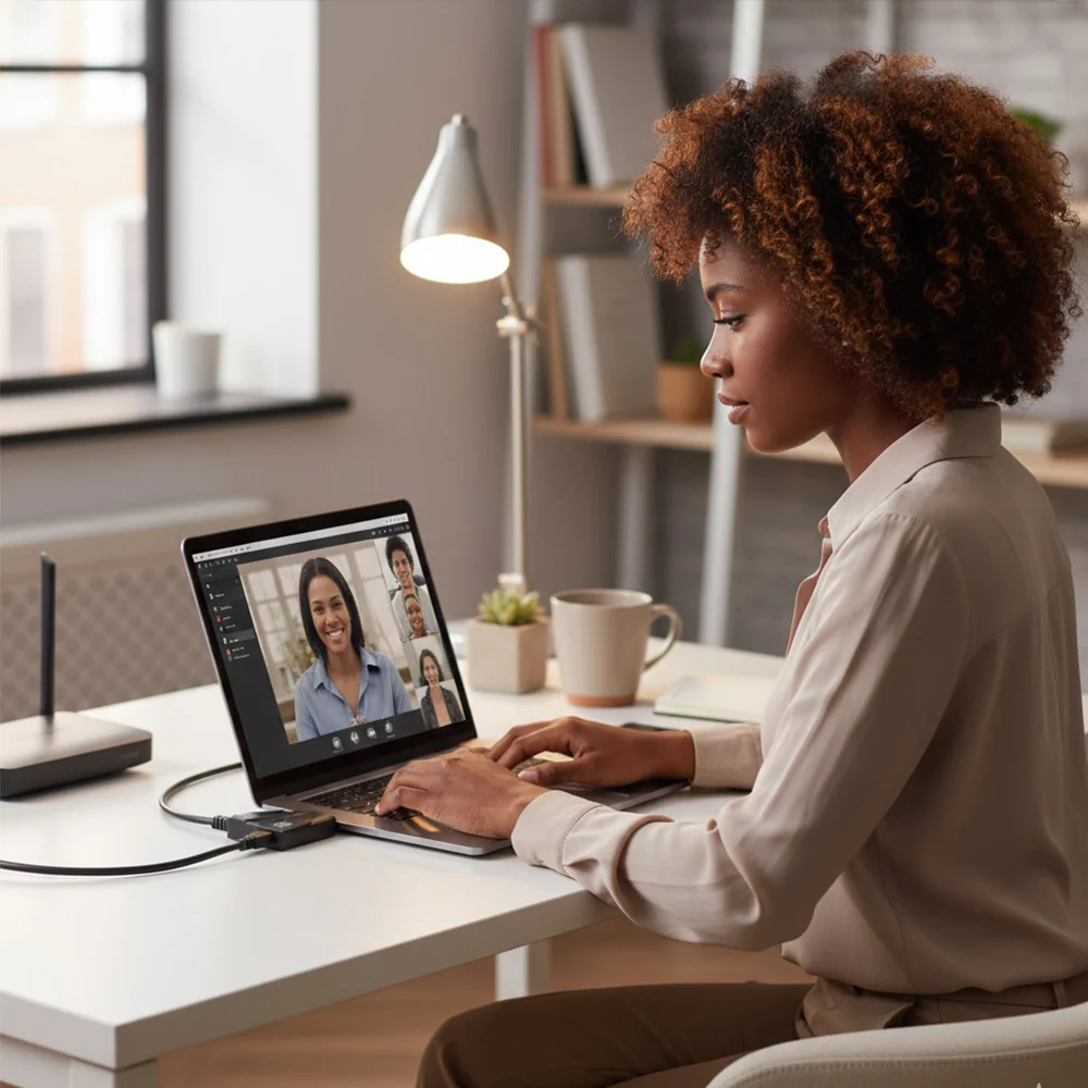M-Link USB-C 4-in-1 Dock with Dual 4K HDMI, USB Port and 100W PD Fast Charging - Image 4