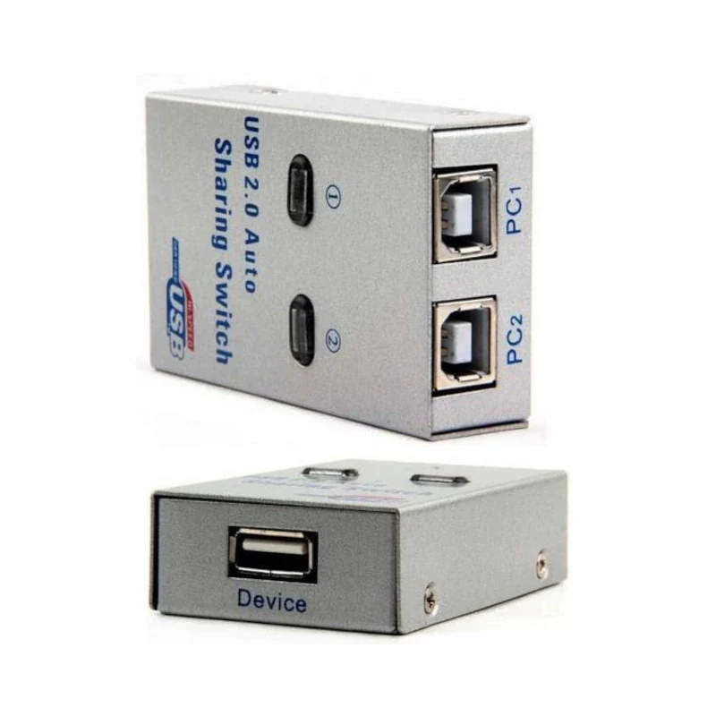M-Link USB2.0 2-Port Printer and Device Sharing Switch