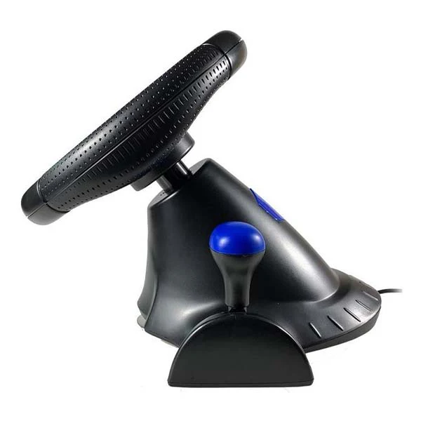 M-Link VW-X9S Gaming Steering Wheel – 180° Steering, Vibration, Non-Slip Pedals - Image 3