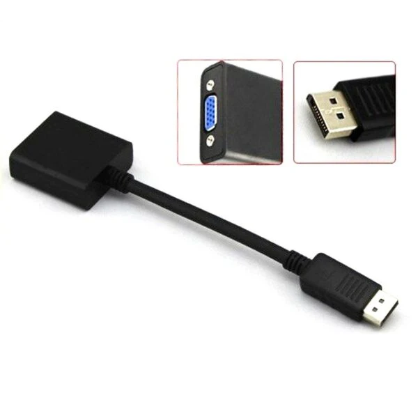 Matrix Display Port Male to VGA Female Adapter
