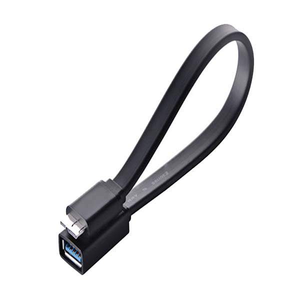 Micro USB 3 Male to USB 3 Female OTG Cable - Image 2