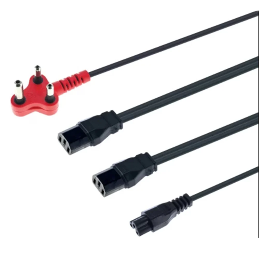 MicroWorld 3-Pin Power Plug Cable – 4 m (CAB-PWR-2H-1CLO-4M) - Image 2