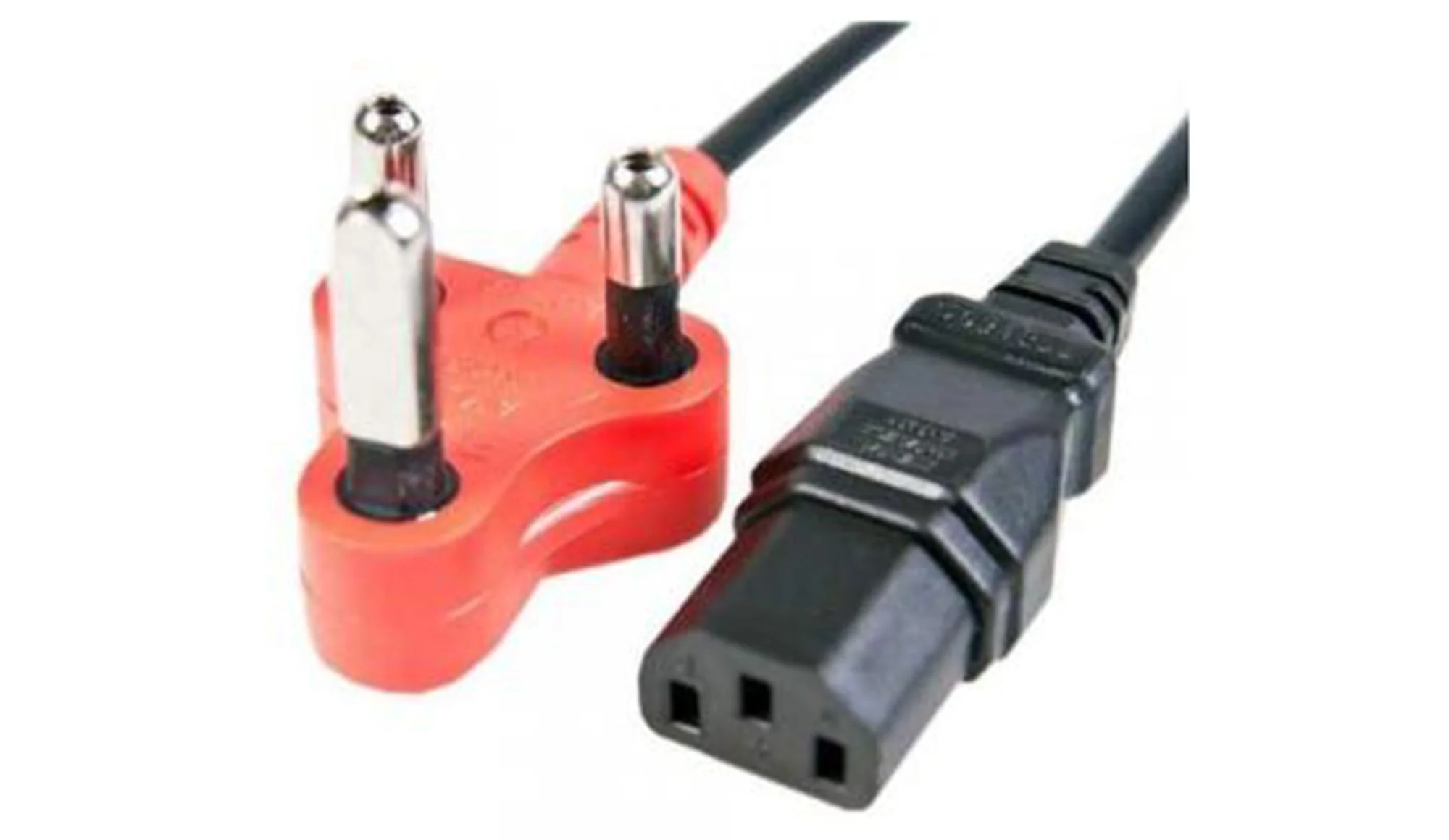 MicroWorld 3-Pin to Single IEC 1.8M Cable – Reliable Power Connection for Devices