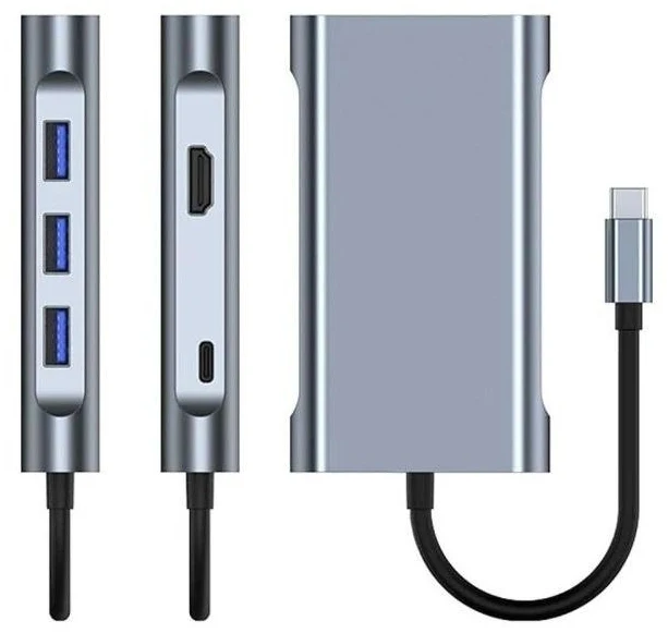 MicroWorld 7 in 1 USB Dock - Image 2