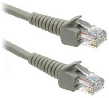 Microworld CAT5E 20M Ethernet Flylead Cable – Light Grey, RJ45 to RJ45