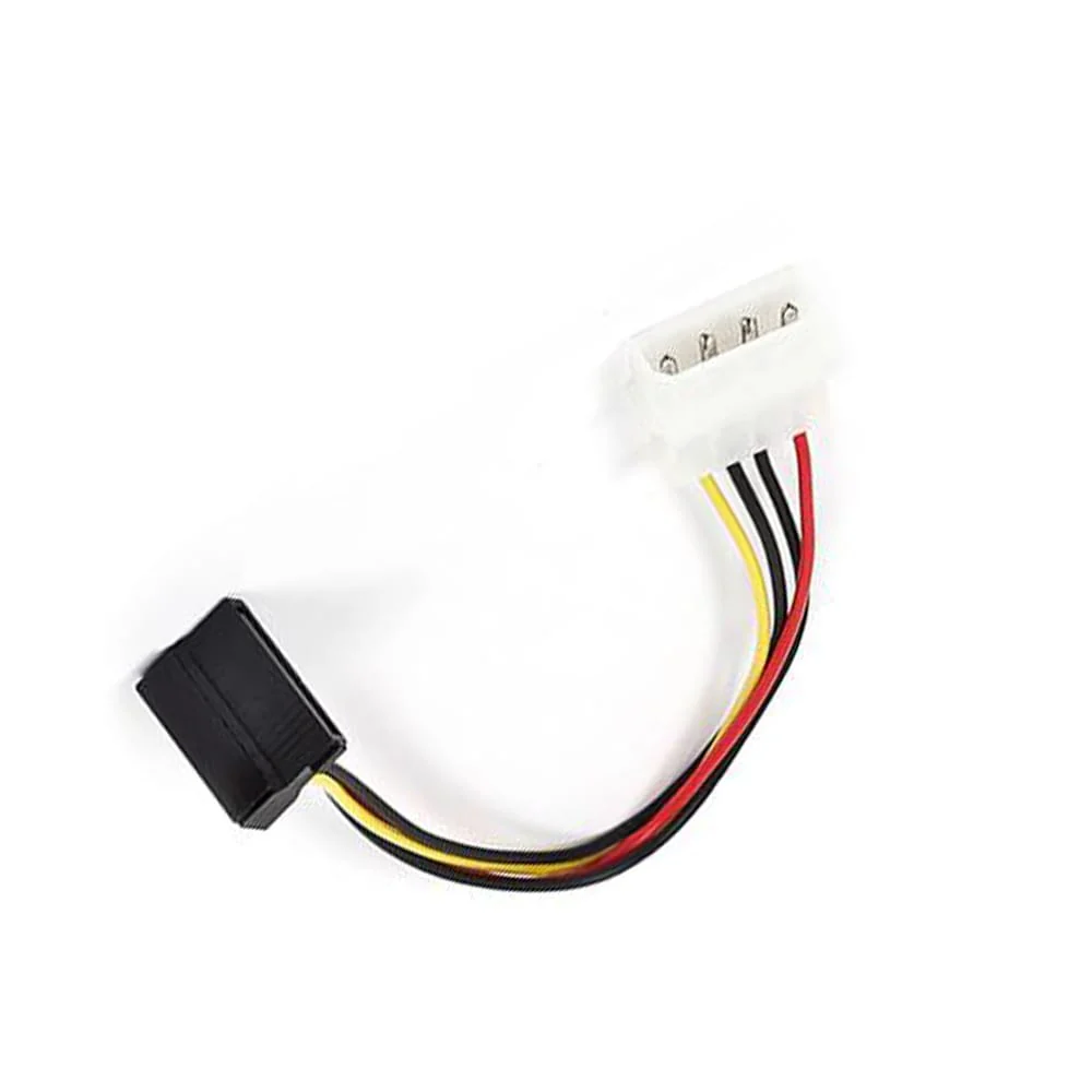 Microworld Molex to SATA 90° L Shape Power Adapter Cable - Image 2