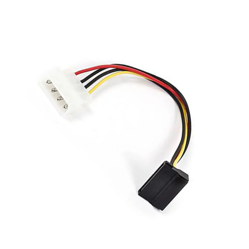 Microworld Molex to SATA 90° L Shape Power Adapter Cable - Image 3
