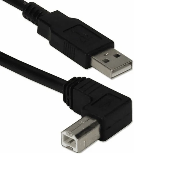 RIGHT ANGLE USB 2 TO TYPE B - Image 2