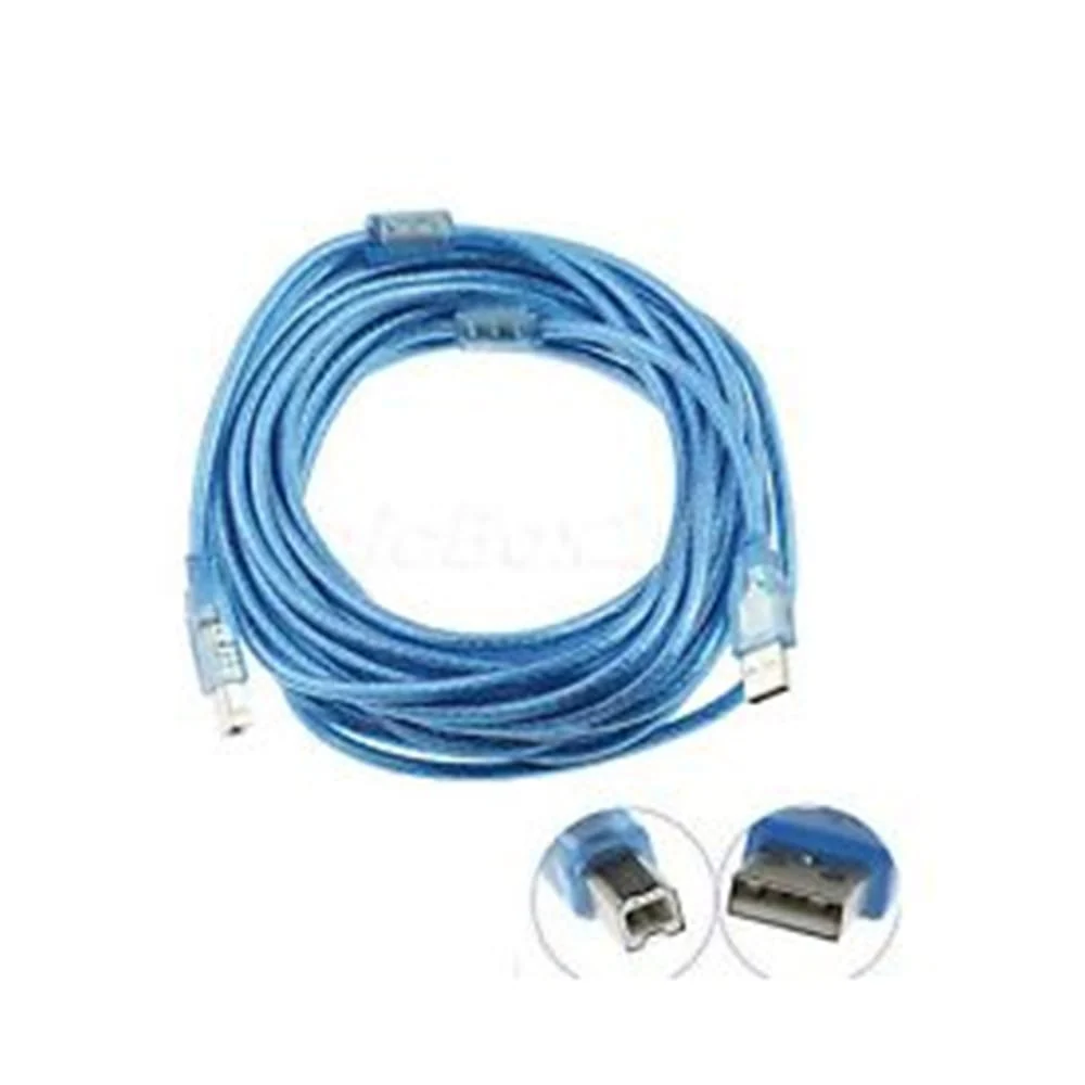 Microworld USB 2.0 Printer Cable 10M (A-B) High-Speed Data Transfer - Image 2
