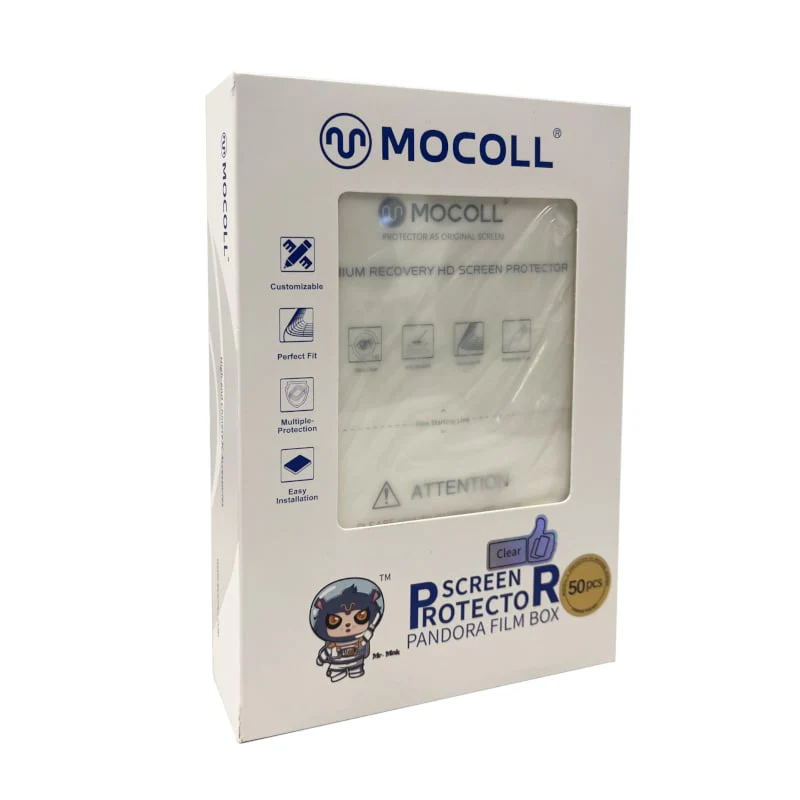 Mocoll Recovery Film Screen Protector Pandora Film Box 50 Pack - Clear - Image 2
