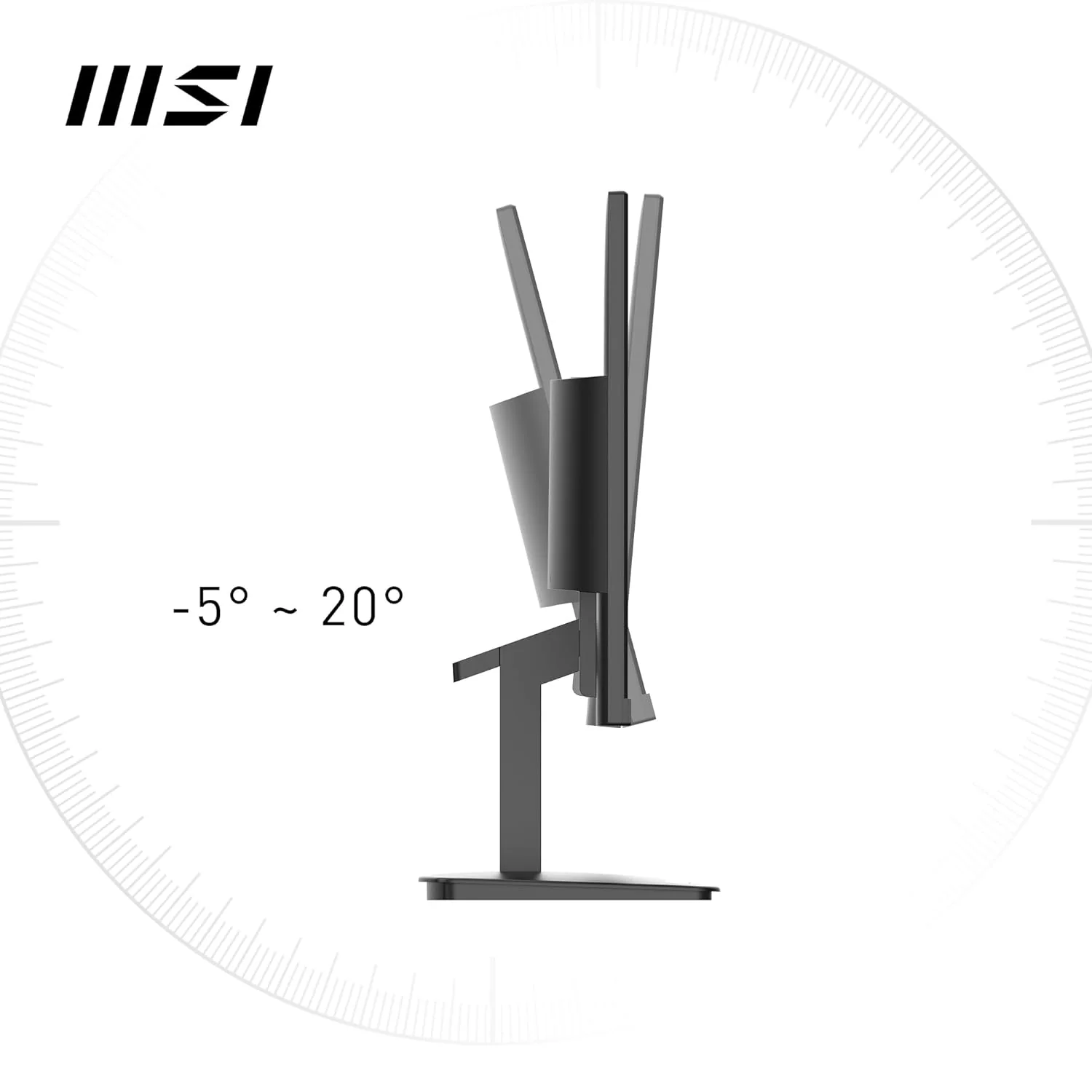 MSI PRO MP2412 23.8-inch FHD 100Hz VA Business Monitor - Image 5