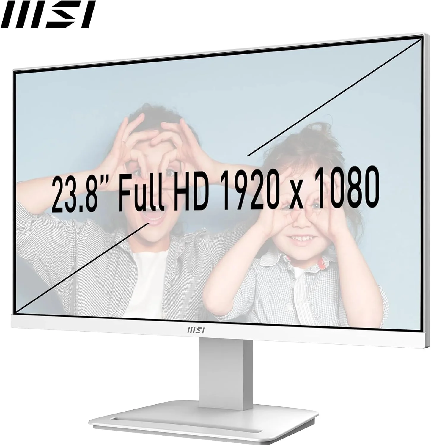 MSI PRO MP2412W 23.8-inch FHD 100Hz VA EyesErgo Business Monitor - Image 4