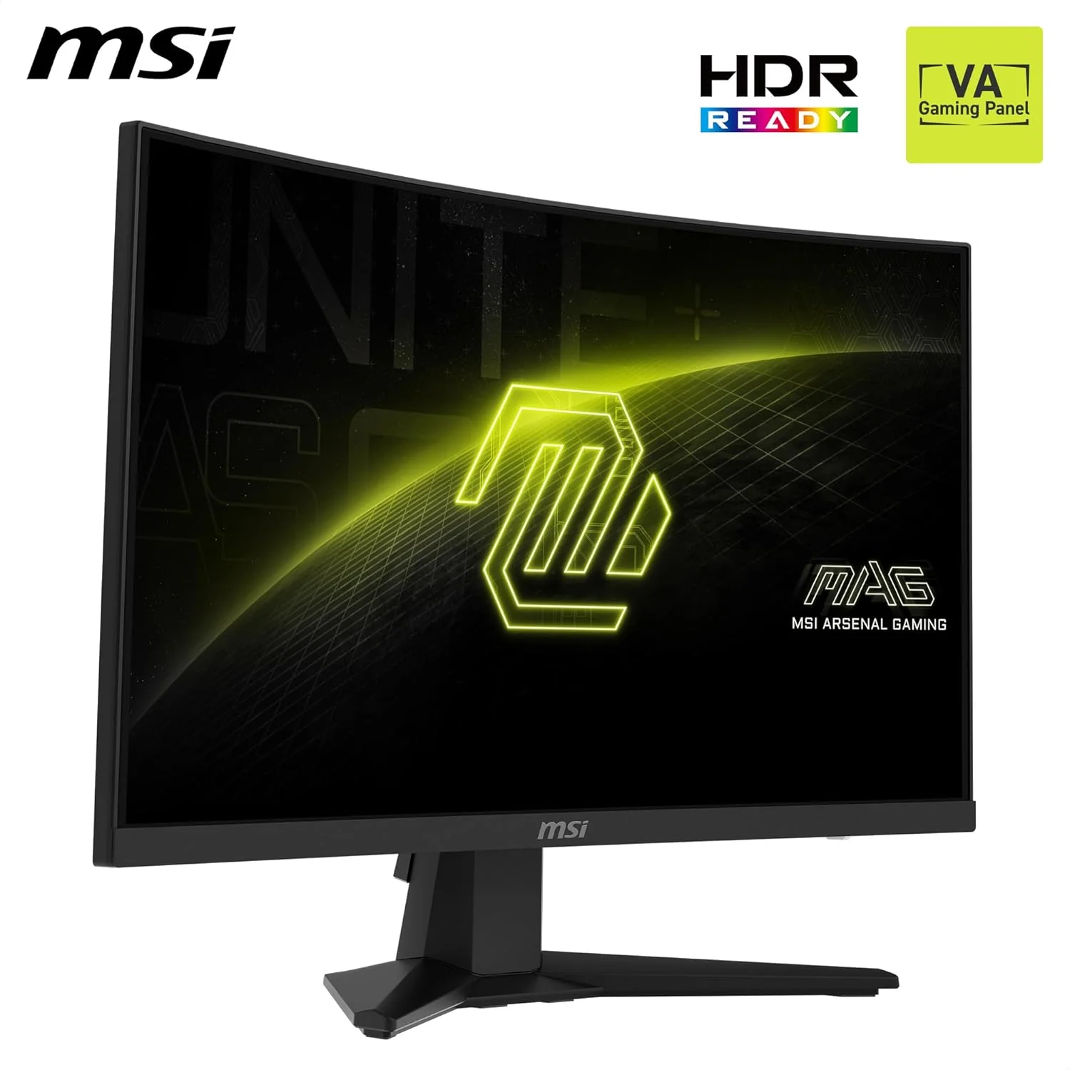 MSI MAG 244C 24-inch FHD 1500R Curved Gaming Monitor, 180Hz, 1ms, Adaptive Sync - Image 3