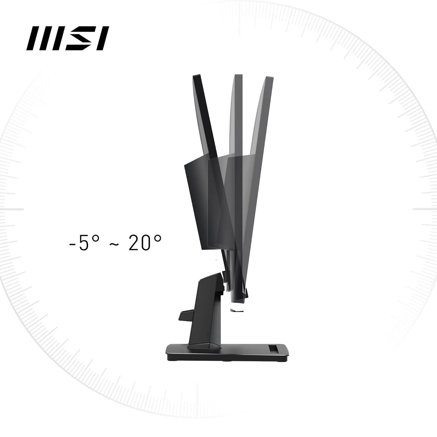MSI PRO MP275 27-inch FHD 100Hz IPS Office Monitor with Speakers - Image 2