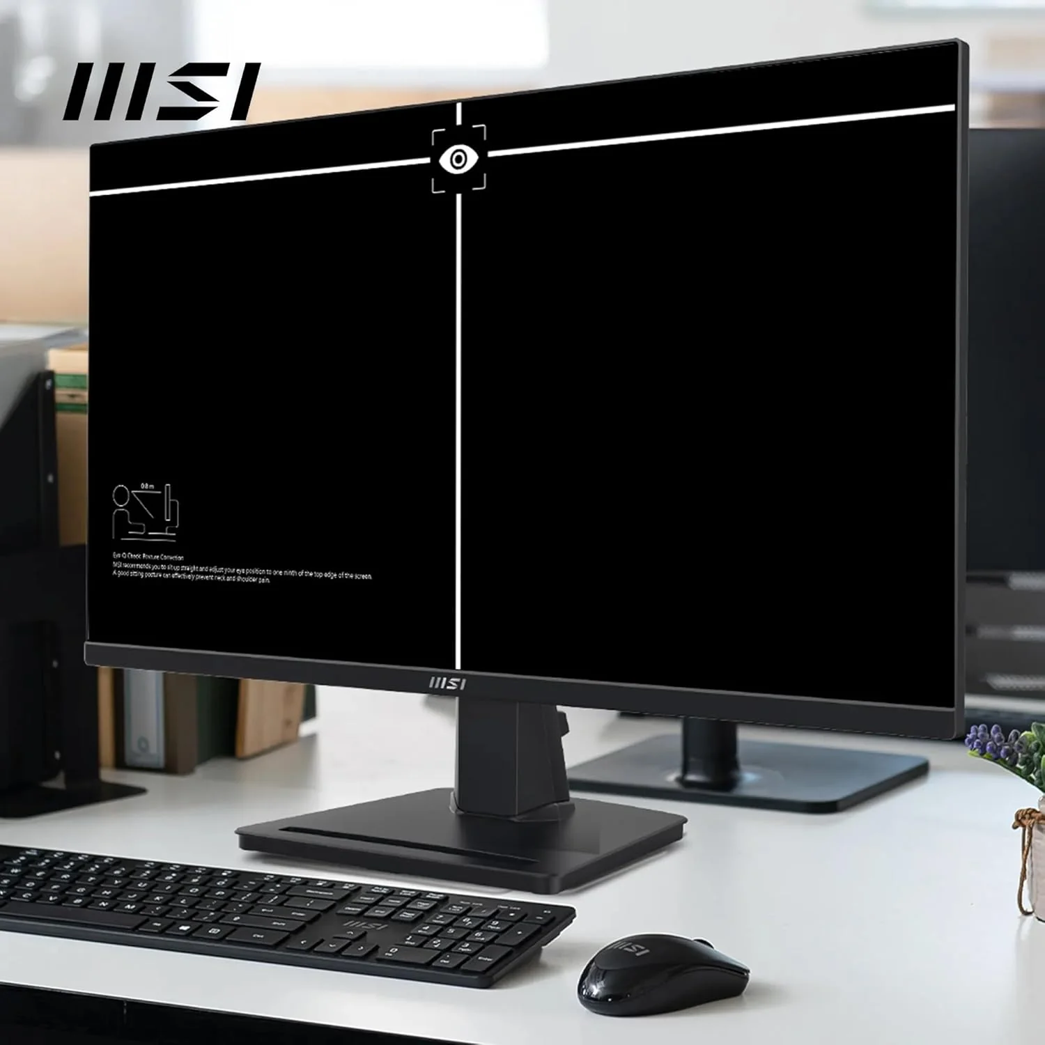MSI PRO MP275 27-inch FHD 100Hz IPS Office Monitor with Speakers - Image 4