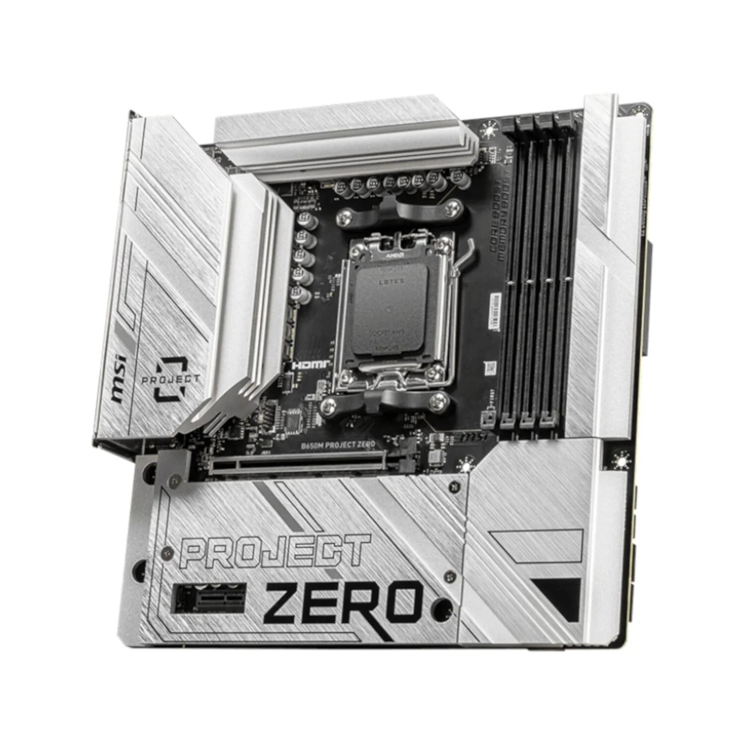 MSI B650M PROJECT ZERO MotherBoard - Image 3
