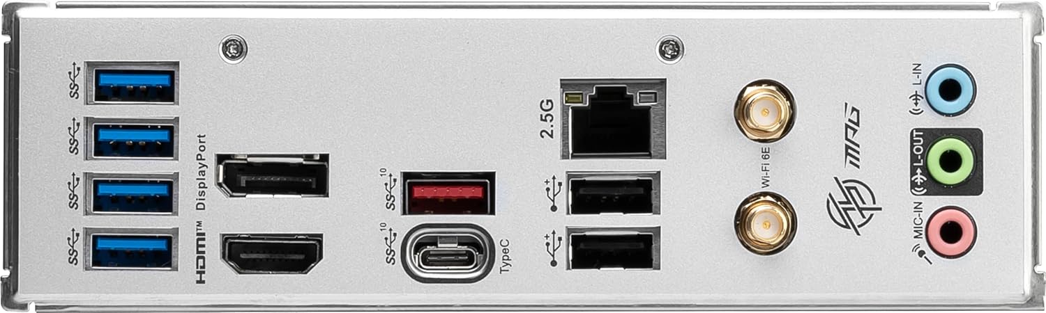 MSI MPG B760I EDGE WIFI Mini-ITX Motherboard, LGA 1700, DDR5, PCIe 5.0, Wi-Fi 6E - Image 6