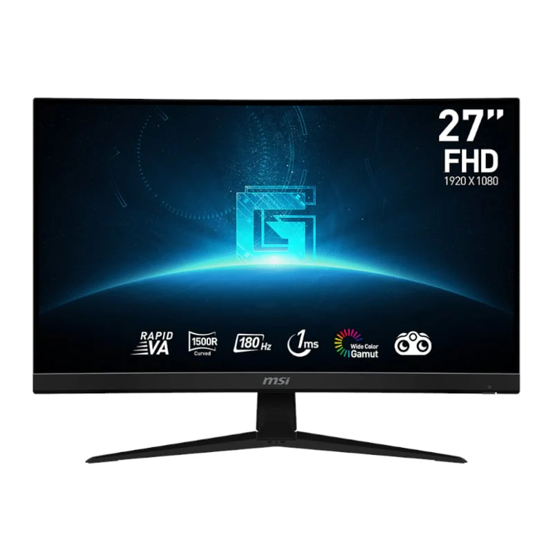 MSI G27C4 E3 27" Gaming Monitor 1920 x 1080 (FHD) VA 170Hz FreeSync Premium HDMI Displayport Tilt Black - Image 5