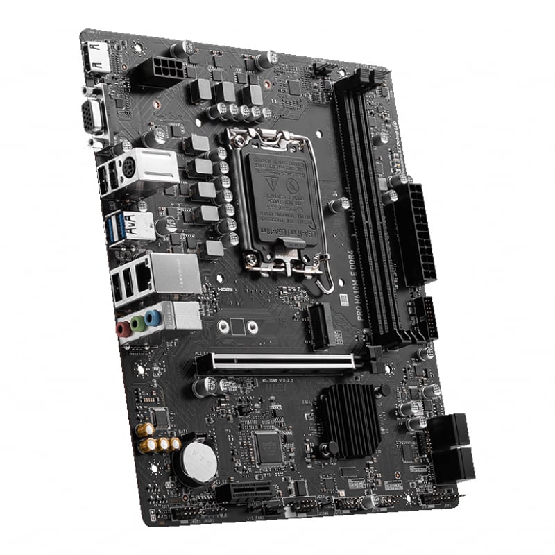 MSI H610M-E PRO Intel LGA1700 M-ATX Motherboard - Image 4