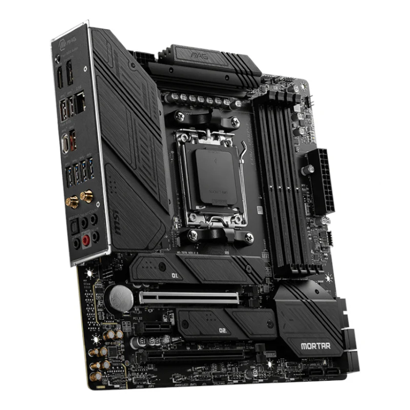 MSI MAG B650M MORTAR WIFI AMD AM5 mATX Gaming Motherboard - Image 3