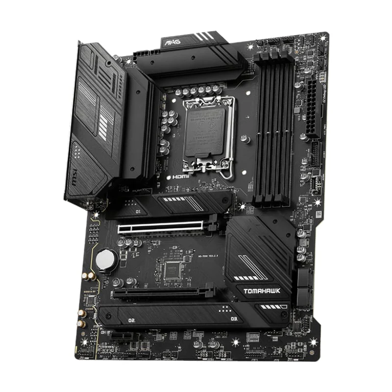 MSI MAG B760 TOMAHAWK WIFI DDR5 Intel LGA1700 ATX Gaming Motherboard - Image 2