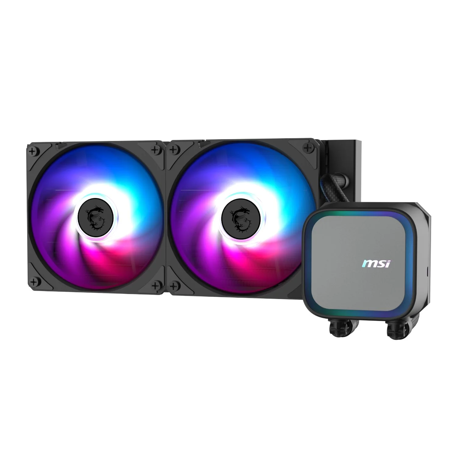 MSI MAG Coreliquid A13 240 AIO Liquid CPU Cooler - Black - Image 2