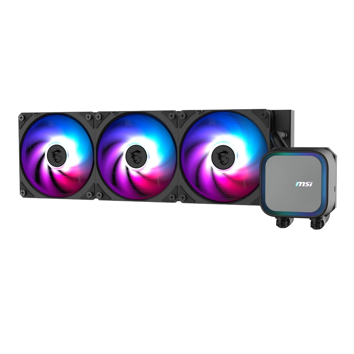 MSI MAG Coreliquid A13 360 AIO Liquid CPU Cooler - Black - Image 2