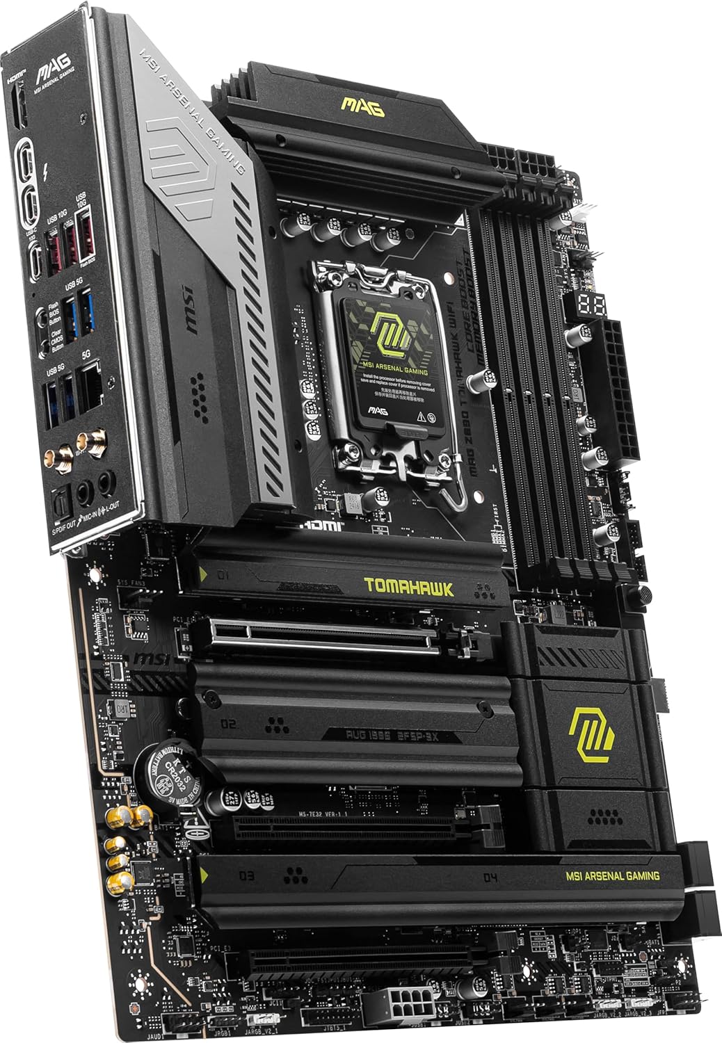 MSI MAG Z890 TOMAHAWK WIFI ATX Motherboard, LGA 1851, DDR5, Wi-Fi 7, PCIe 5.0 - Image 3